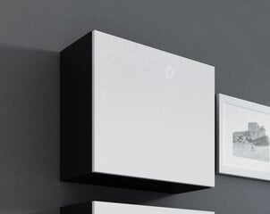 Шкафчик Cama Meble Vigo 50, черный/белый цена и информация | Шкафчики в гостиную | pigu.lt