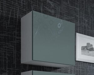 Шкафчик Cama Meble Vigo 50, белый/серый цена и информация | Шкафчики в гостиную | pigu.lt