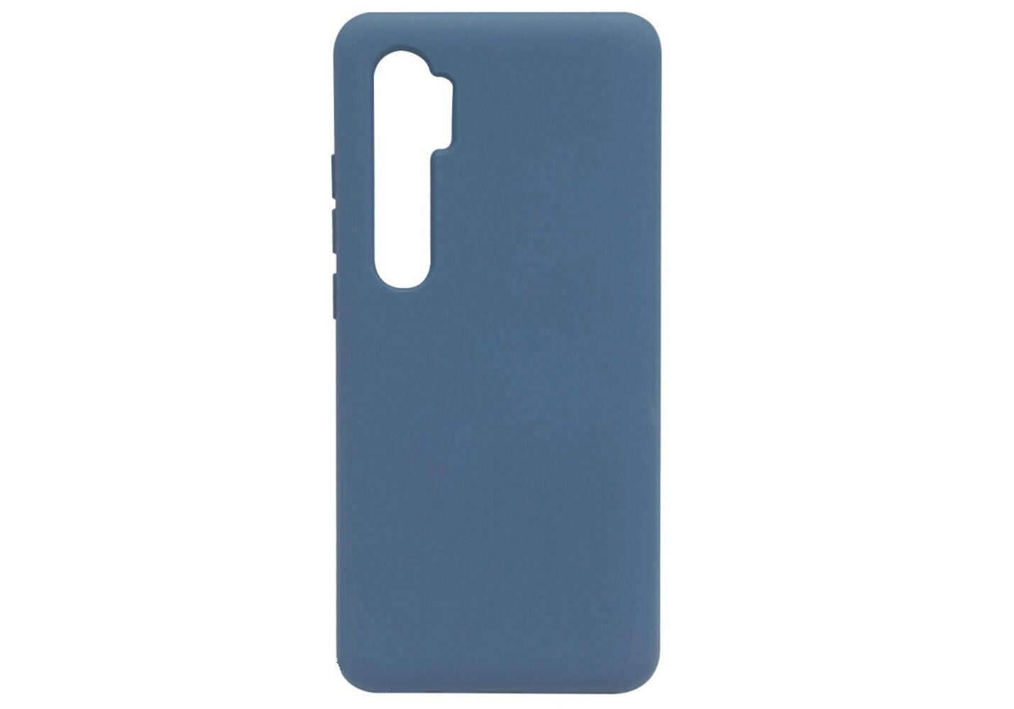 Evelatus Soft Touch Silicone Case, skirtas Xiaomi Mi Note 10 Lite, mėlynas kaina ir informacija | Telefono dėklai | pigu.lt