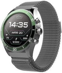 Forever smartwatch AMOLED ICON AW-100 green цена и информация | Смарт-часы (smartwatch) | pigu.lt