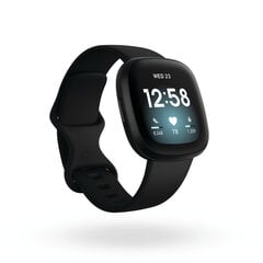 Fitbit Versa 3 FB511BKBK Black kaina ir informacija | Išmanieji laikrodžiai (smartwatch) | pigu.lt