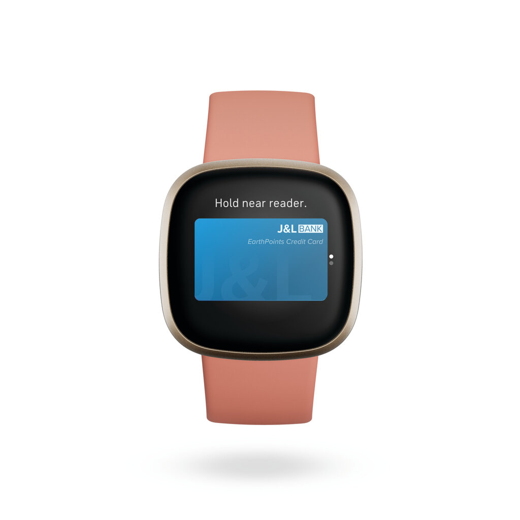 Fitbit Versa 3 Pink Clay/Soft Gold kaina ir informacija | Išmanieji laikrodžiai (smartwatch) | pigu.lt