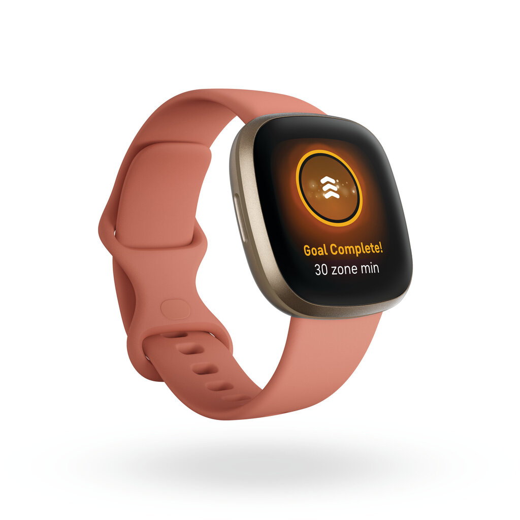 Fitbit Versa 3 Pink Clay/Soft Gold цена и информация | Išmanieji laikrodžiai (smartwatch) | pigu.lt