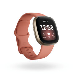 Fitbit Versa 3 Pink Clay/Soft Gold kaina ir informacija | Fitbit Išmanieji laikrodžiai, apyrankės | pigu.lt