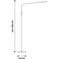 LED toršeras Avide Remo 9W baltas su pulteliu цена и информация | Toršerai | pigu.lt