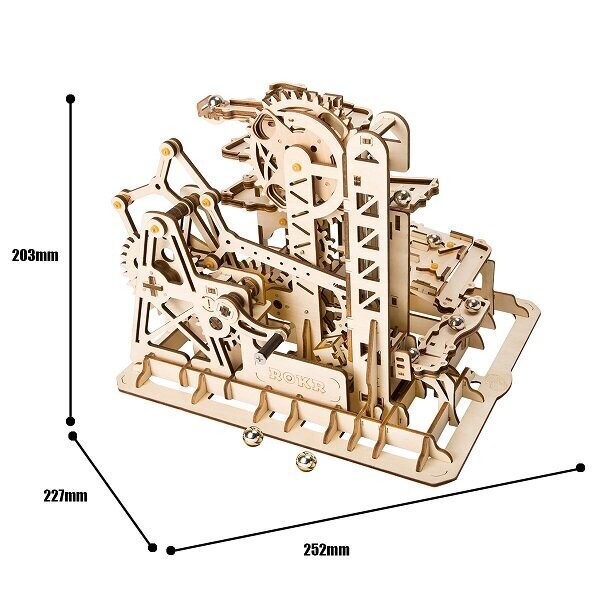 Robotime Marble Climber 3D Dėlionė, 227 vnt kaina ir informacija | Konstruktoriai ir kaladėlės | pigu.lt