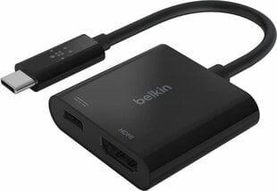 Belkin AVC002btBK USB-C - HDMI цена и информация | Адаптеры, USB-разветвители | pigu.lt