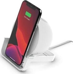 Belkin Wireless Charging Stand + Speaker цена и информация | Зарядные устройства для телефонов | pigu.lt