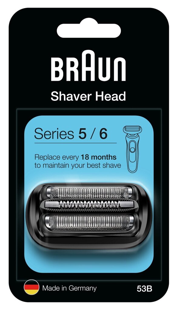 Braun 53B Series 5/Series 6 цена и информация | Grožio prekių priedai | pigu.lt