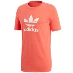 Marškinėliai vyrams Adidas Trefoil M DH5777, oranžiniai kaina ir informacija | Sportinė apranga vyrams | pigu.lt