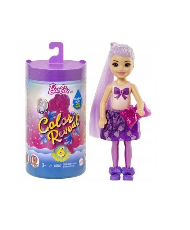 Lėlės Barbie Čelsės Reveal color rinkinys Spalvų siurprizas kaina ir informacija | Žaislai mergaitėms | pigu.lt
