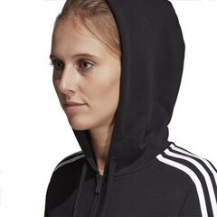 Džemperis moterims Adidas Essentials 3Stripes FZ HD W DP2419, juodas kaina ir informacija | Adidas Drabužiai moterims | pigu.lt
