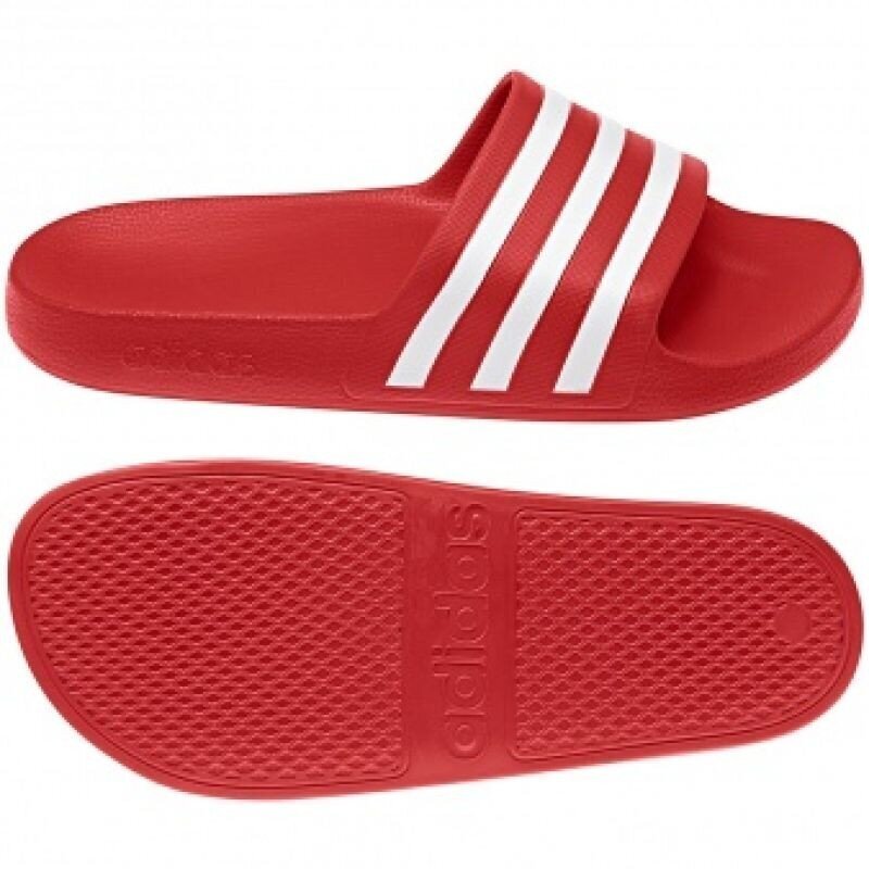 Paplūdimio šlepetės Adidas Adilette Aqua F35540, raudonos цена и информация | Vandens batai | pigu.lt