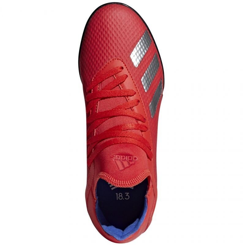 Futbolo bateliai vyrams Adidas X 18.3 TF Jr BB9403 kaina ir informacija | Futbolo bateliai | pigu.lt