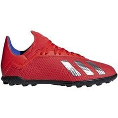 Футбольные бутсы мужские Adidas X 18.3 TF Jr BB9403 цена и информация | Футбольные бутсы | pigu.lt
