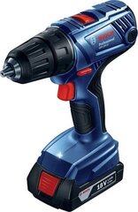 Аккумуляторная дрель Bosch GSR 18V-21, 2 x 2.0Ah, GAL 18V-40 цена и информация | Шуруповерты, дрели | pigu.lt