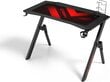 Žaidimų stalas Ultradesk Action V2, juodas цена и информация | Kompiuteriniai, rašomieji stalai | pigu.lt