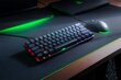 Razer Huntsman Mini RGB US Clicky Purple цена и информация | Klaviatūros | pigu.lt