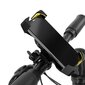 Telefono laikiklis dviračiui Dudao Bicycle Motorcycle Hirlebar Phone 360 Holder, juodas kaina ir informacija | Telefono laikikliai | pigu.lt