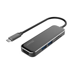 Unitek D1036A, USB-C цена и информация | Адаптеры, USB-разветвители | pigu.lt