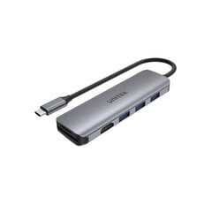 Unitek USB-C 3x USB 3.1 цена и информация | Адаптеры, USB-разветвители | pigu.lt