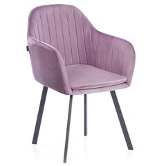 Kėdė Homede Trento, rožinė kaina ir informacija | Virtuvės ir valgomojo kėdės | pigu.lt