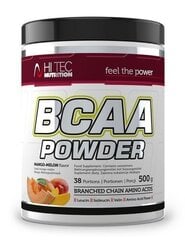 Aminorūgštys Hi Tec BCAA Powder, 500 g kaina ir informacija | Aminorūgštys | pigu.lt