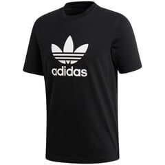 Sportiniai marškinėliai vyrams, adidas Trefoil M CW0709 juoda kaina ir informacija | Vyriški marškinėliai | pigu.lt