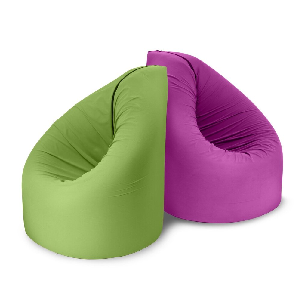Sėdmaišis-čiužinys Riposo Summer, violetinis/žalias kaina ir informacija | Sėdmaišiai ir pufai | pigu.lt