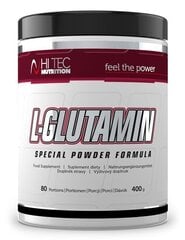 Пищевая добавка Hi Tec Glutamin, 400 г цена и информация | Глютамин | pigu.lt