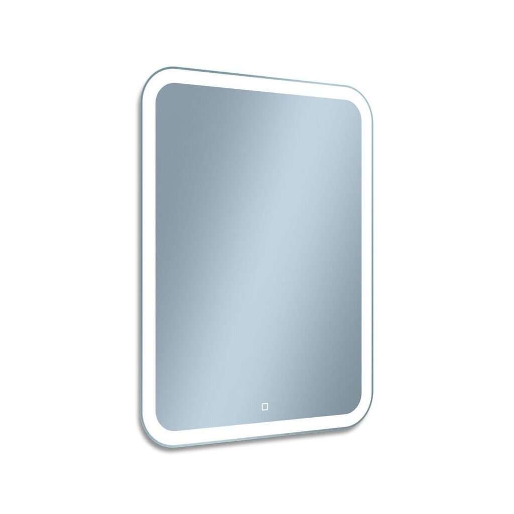 Veidrodis su apšvietimu Venti Prima, sidabrinės spalvos kaina ir informacija | Vonios veidrodžiai | pigu.lt