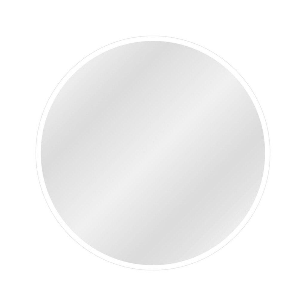Veidrodis su apšvietimu Dubiel Vitrum Senso, 70x70 cm, sidabrinės spalvos kaina ir informacija | Vonios veidrodžiai | pigu.lt