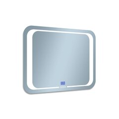 Veidrodis su apšvietimu Venti Timer, sidabrinės spalvos kaina ir informacija | Vonios veidrodžiai | pigu.lt