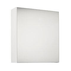 Шкаф для ванной комнаты с зеркалом Sensea Storm 60 1D, белый цена и информация | Шкафчики для ванной | pigu.lt