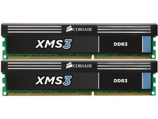 Corsair XMS3, 8GB (2x4GB), DDR3, 1333MHz kaina ir informacija | Operatyvioji atmintis (RAM) | pigu.lt