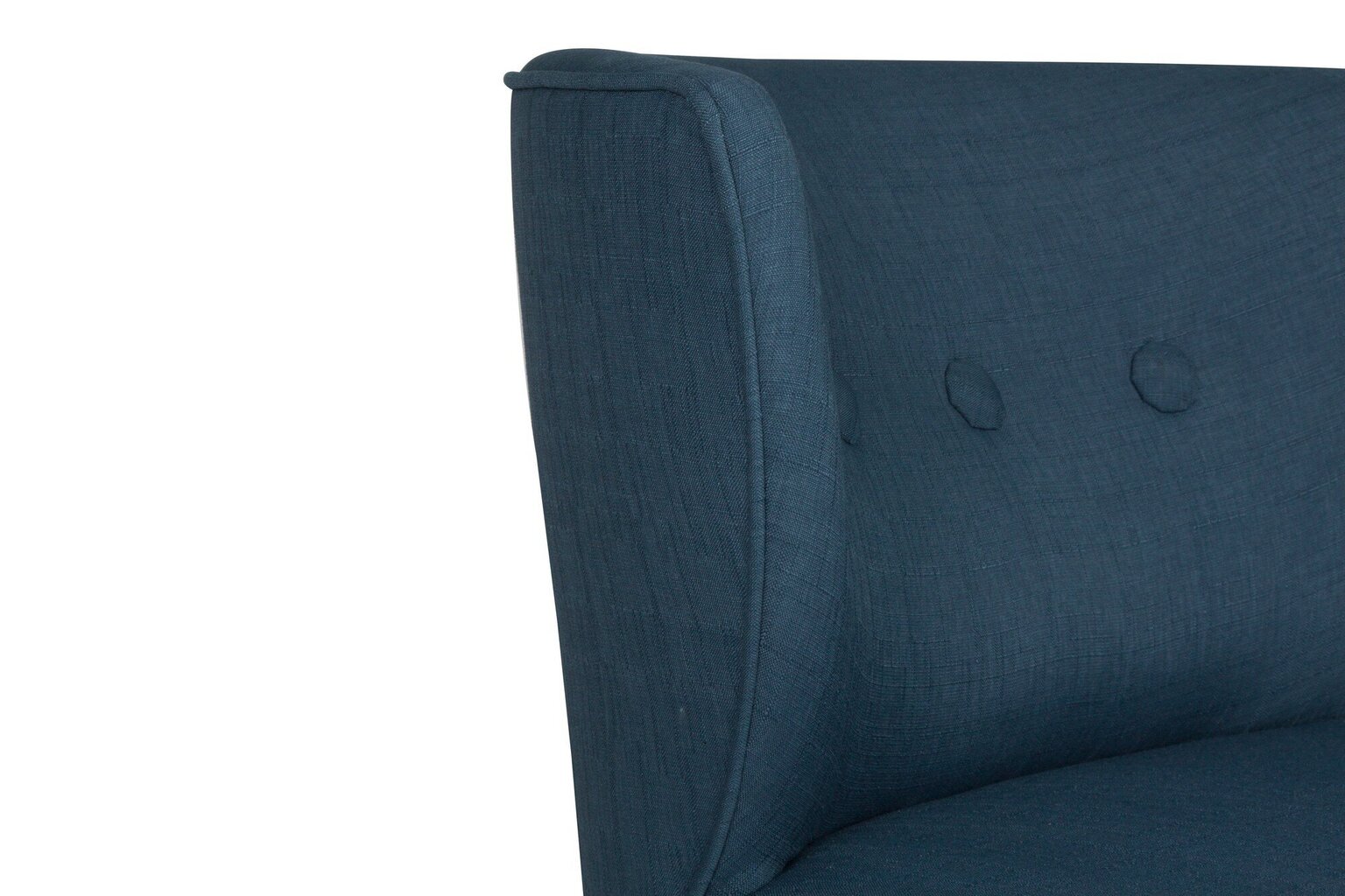 Fotelis Artie Bienville, tamsiai mėlynas kaina ir informacija | Svetainės foteliai | pigu.lt
