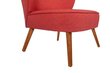 Fotelis Artie Bienville, raudonas kaina ir informacija | Svetainės foteliai | pigu.lt