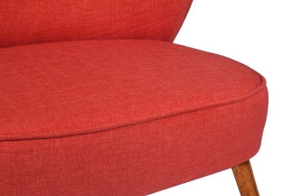Fotelis Artie Bienville, raudonas kaina ir informacija | Svetainės foteliai | pigu.lt