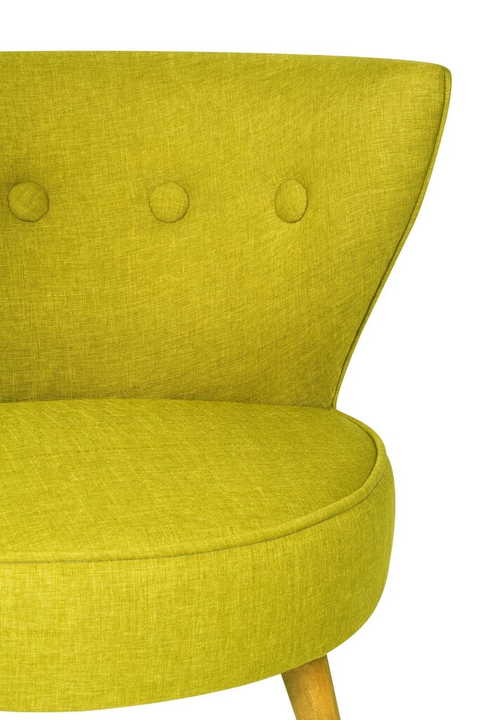 Fotelis Artie Riverhead, geltonas kaina ir informacija | Svetainės foteliai | pigu.lt