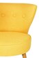 Fotelis Artie Riverhead, geltonas/rudas kaina ir informacija | Svetainės foteliai | pigu.lt