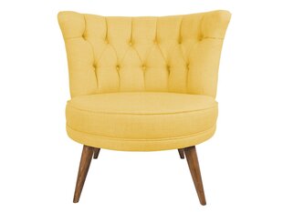 Кресло Artie Richland, желтое/коричневое цена и информация | Кресла в гостиную | pigu.lt