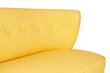 Sofa Artie Bienville, geltona цена и информация | Sofos | pigu.lt