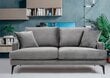 Sofa Artie Papira 175, pilka kaina ir informacija | Sofos | pigu.lt