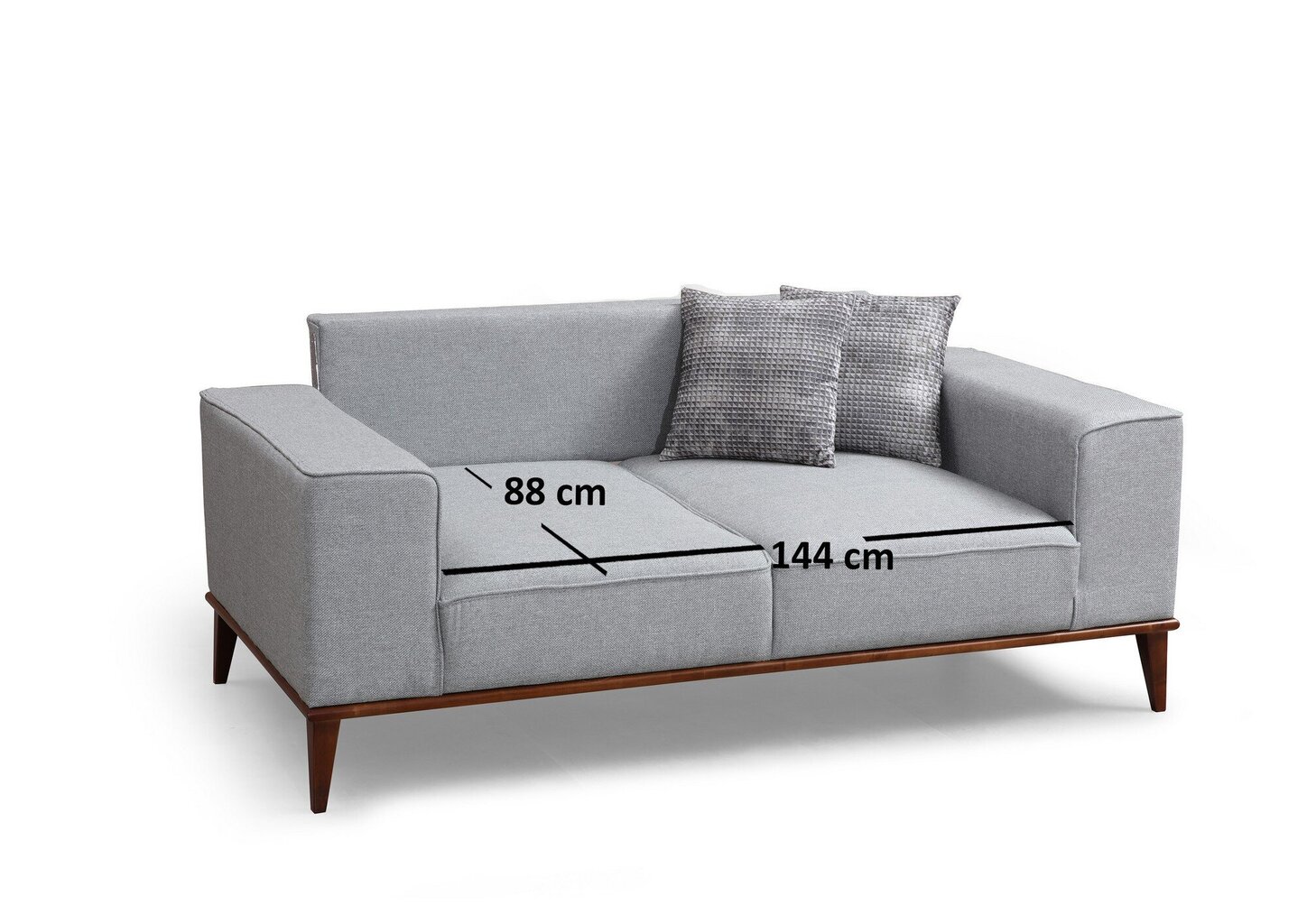 Sofa Artie Montana 184, pilka kaina ir informacija | Sofos | pigu.lt