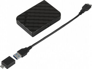 Внешний жесткий диск Verbatim Store 'n' Go  1 TB USB 3.2 Gen 1 цена и информация | Жёсткие диски (SSD, HDD) | pigu.lt