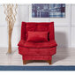 Fotelis Artie Kelebek, raudonas kaina ir informacija | Svetainės foteliai | pigu.lt