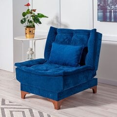 Кресло Artie Kelebek, синее цена и информация | Кресла в гостиную | pigu.lt