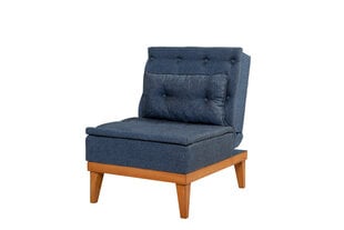Fotelis Artie Fuoco, tamsiai mėlynas kaina ir informacija | Svetainės foteliai | pigu.lt