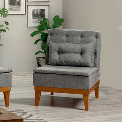 Кресло Artie Fuoco, серое цена и информация | Кресла в гостиную | pigu.lt