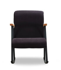 Кресло-качалка Artie Yoka, черное цена и информация | Кресла в гостиную | pigu.lt